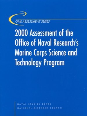 cover image of 2000 Assessment of the Office of Naval Research's Marine Corps Science and Technology Program